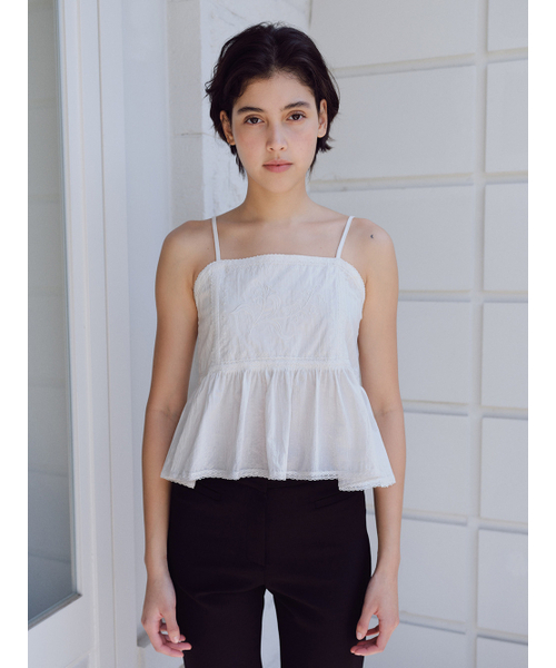 BAIE OUD(ベイウード)の「Lily of the valley blouse_white(シャツ/ブラウス・レディース・その他・FREE)」の1枚目の写真