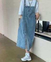 デニムサロペット