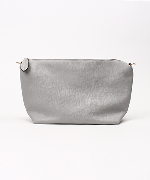 PLAIN CLOTHING（プレーンクロージング）の「A4サイズ対応★パスケース＆ポーチ付きリバーシブルトートバッグ（トートバッグ・レディース・オレンジ系その他/グレー系その他・FREE）」の3枚目の写真