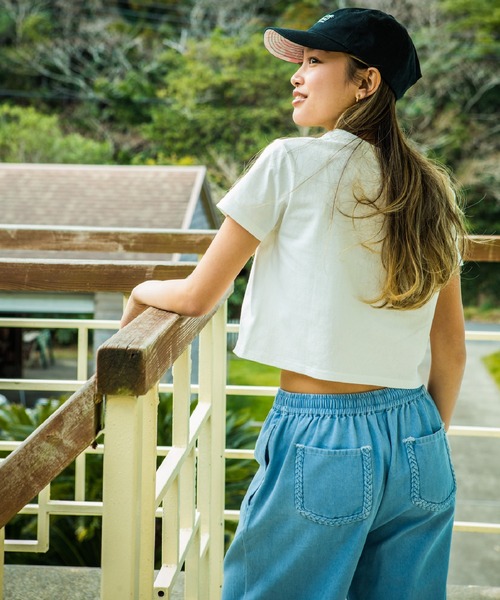 LOCALMOTION HAWAII(ローカルモーション ハワイ)の「サーフ&ハワイデニムイージーパンツ(デニムパンツ・レディース・ブルー・FREE)」の3枚目の写真