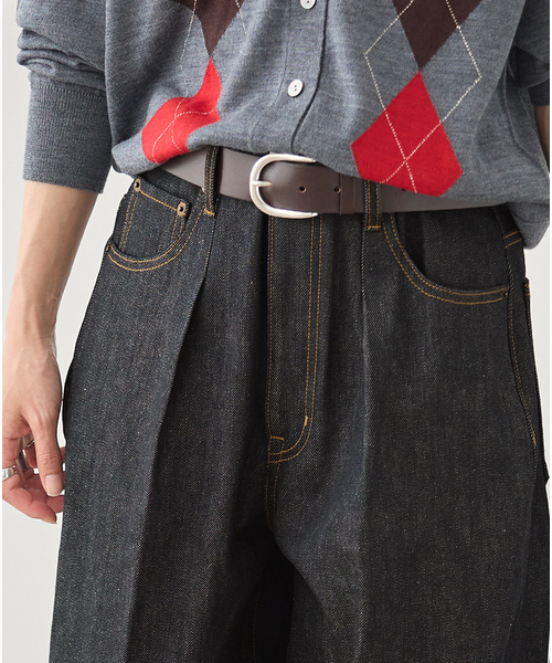 JOURNAL STANDARD(ジャーナルスタンダード)の「DENIM CENTER CREASE 5PK(デニムパンツ・レディース・ブルー系その他/ネイビー・38/36)」の20枚目の写真