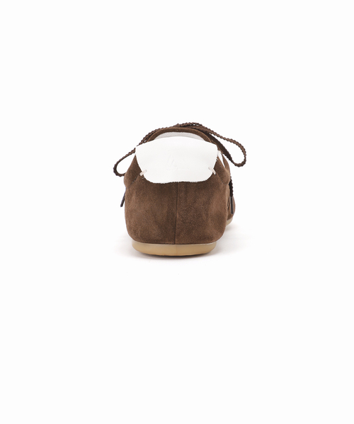 journal standard L'essage(ジャーナルスタンダードレサージュ)の「ALOHAS/アロハス Tb.24 Suede Chocolate Brown Leather スニーカー(スニーカー・レディース・ブラウン・37/36/39/38/40)」の12枚目の写真