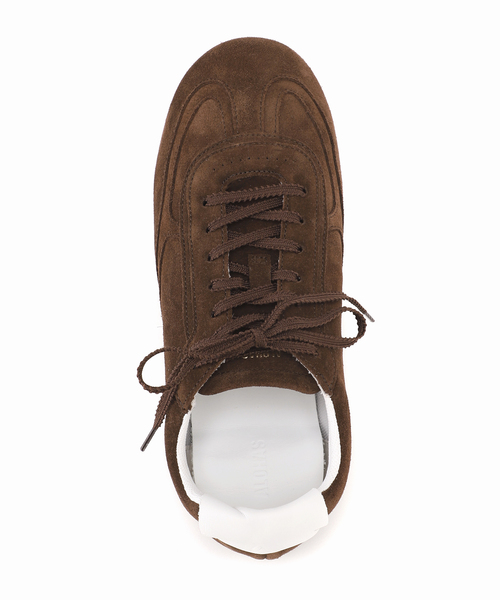 journal standard L'essage(ジャーナルスタンダードレサージュ)の「ALOHAS/アロハス Tb.24 Suede Chocolate Brown Leather スニーカー(スニーカー・レディース・ブラウン・37/36/39/38/40)」の9枚目の写真