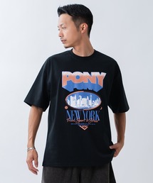 PONY（ポニー）の「【PONY】別注 プリント 半袖Tシャツ（Tシャツ/カットソー）」