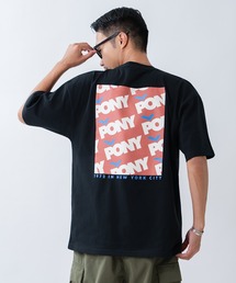 PONY（ポニー）の「【PONY】別注 プリント 半袖Tシャツ（Tシャツ/カットソー）」