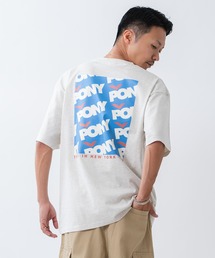 PONY（ポニー）の「【PONY】別注 プリント 半袖Tシャツ（Tシャツ/カットソー）」