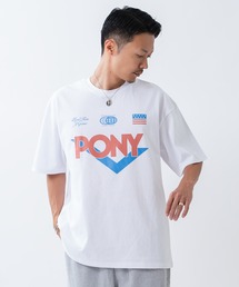 PONY（ポニー）の「【PONY】別注 プリント 半袖Tシャツ（Tシャツ/カットソー）」