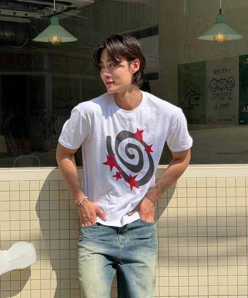 AMOU(アモウ)の「Molly Star half T-shirts WHITE(Tシャツ/カットソー・レディース・その他・3/2/1)」の5枚目の写真
