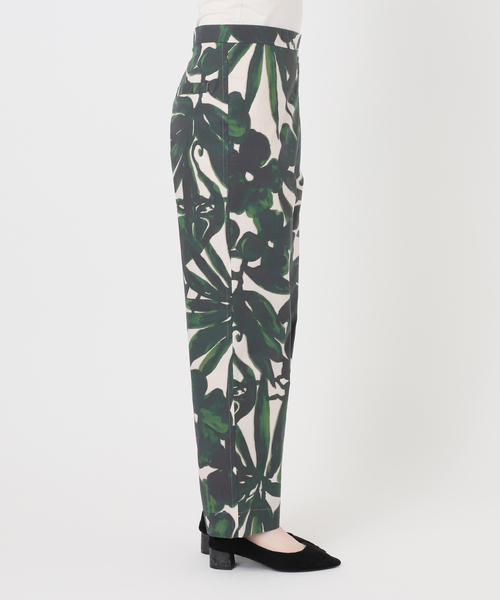 VERMEIL par iena(ヴェルメイユパーイエナ)の「Leaf print パンツ(その他パンツ・レディース・アイボリー・40/38/36)」の10枚目の写真