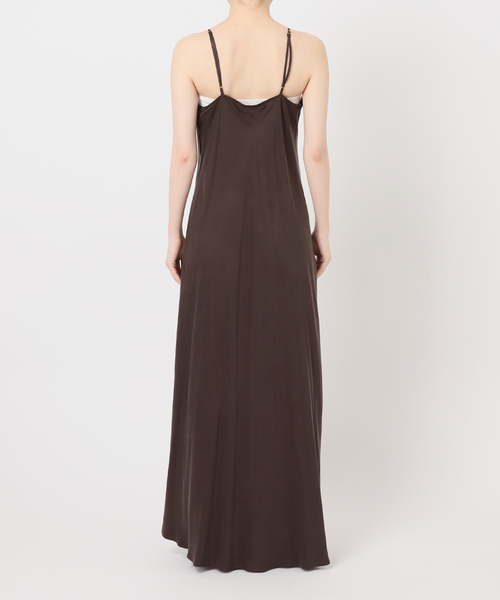 Deuxieme Classe(ドゥーズィエムクラス)の「Cu/R Camisole ドレス(ワンピース・レディース・ブラウン・38/36)」の7枚目の写真