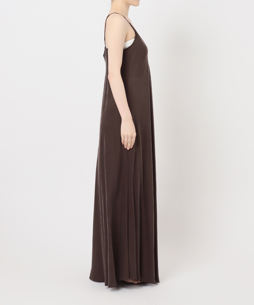 Deuxieme Classe(ドゥーズィエムクラス)の「Cu/R Camisole ドレス(ワンピース・レディース・ブラウン・38/36)」の8枚目の写真