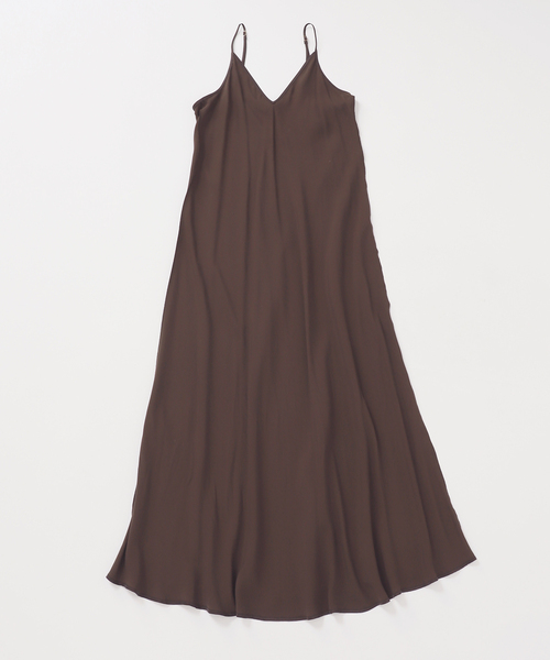 Deuxieme Classe(ドゥーズィエムクラス)の「Cu/R Camisole ドレス(ワンピース・レディース・ブラウン・38/36)」の12枚目の写真