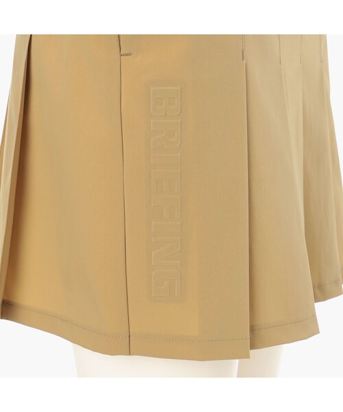 BRIEFING(ブリーフィング)の「【BRIEFING GOLF/ブリーフィングゴルフ】WOMEN’S WR NYLON 3D LOGO PLEATED SKIRT(スカート・レディース・ベージュ・S/M)」の6枚目の写真