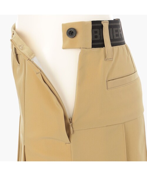 BRIEFING(ブリーフィング)の「【BRIEFING GOLF/ブリーフィングゴルフ】WOMEN’S WR NYLON 3D LOGO PLEATED SKIRT(スカート・レディース・ベージュ・S/M)」の3枚目の写真