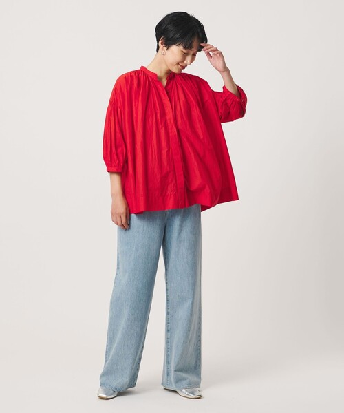 UNITED ARROWS(ユナイテッドアローズ)の「インディア ボイル ブラウス(シャツ/ブラウス・レディース・レッド/ブラック・FREE)」の22枚目の写真