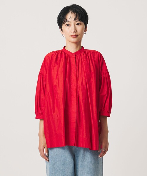 UNITED ARROWS(ユナイテッドアローズ)の「インディア ボイル ブラウス(シャツ/ブラウス・レディース・レッド/ブラック・FREE)」の18枚目の写真