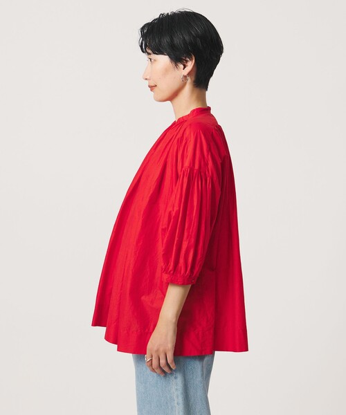 UNITED ARROWS(ユナイテッドアローズ)の「インディア ボイル ブラウス(シャツ/ブラウス・レディース・レッド/ブラック・FREE)」の17枚目の写真