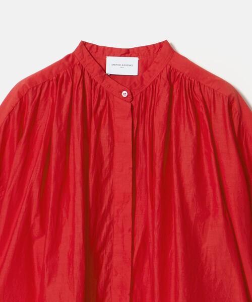 UNITED ARROWS(ユナイテッドアローズ)の「インディア ボイル ブラウス(シャツ/ブラウス・レディース・レッド/ブラック・FREE)」の13枚目の写真