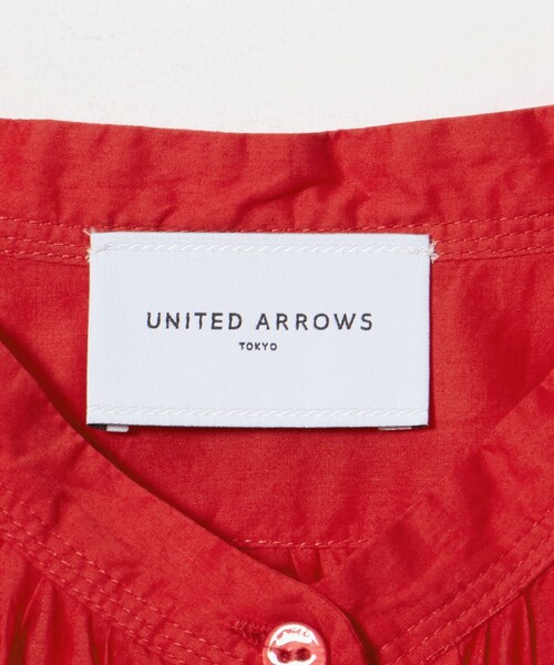 UNITED ARROWS(ユナイテッドアローズ)の「インディア ボイル ブラウス(シャツ/ブラウス・レディース・レッド/ブラック・FREE)」の7枚目の写真