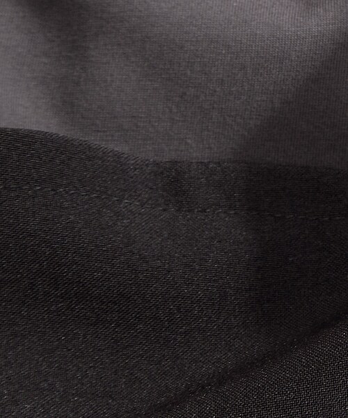 OPAQUE.CLIP(オペークドットクリップ)の「ビスチェドッキングカットソー【洗濯機OK】(Tシャツ/カットソー・レディース・ナチュラル/ブラウン系その他/ブラック・40/38/42)」の7枚目の写真