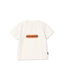 Snow Peak | Snow Peak / SP Reflective Typography T Kids リフレクティブ タイポグラフィ Tシャツ キッズ(Tシャツ/カットソー)