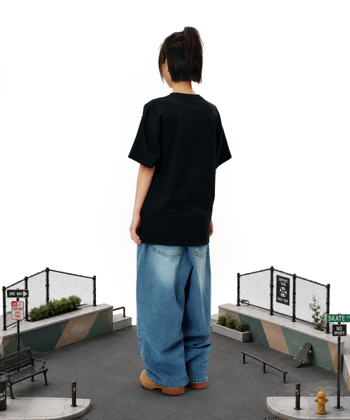 LAUGHER(ラファー)の「プラスチックヒューマンTシャツ - ブラック(Tシャツ/カットソー・レディース・ブラック・MEDIUM/LARGE/X-LARGE)」の11枚目の写真