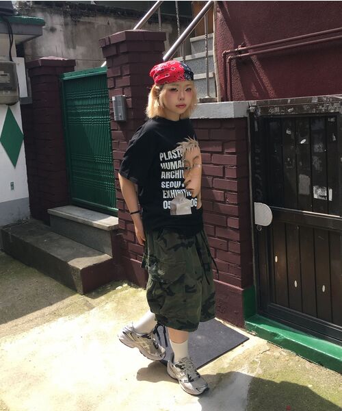 LAUGHER(ラファー)の「プラスチックヒューマンTシャツ - ブラック(Tシャツ/カットソー・レディース・ブラック・MEDIUM/LARGE/X-LARGE)」の15枚目の写真