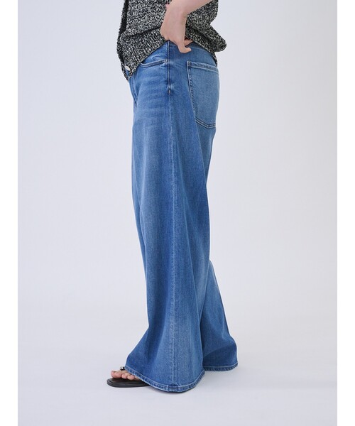Healthy denim（ヘルシーデニム）の「【Healthy DENIM/ヘルシーデニム】 Wild Ginger Midrise / ワイルドジンジャーミッドライズ　フレアデニムパンツ（デニムパンツ・レディース・ブルー・34/36/32）」の16枚目の写真