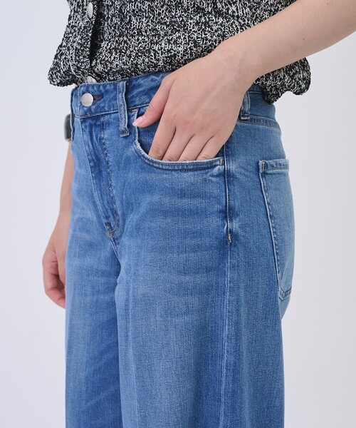 Healthy denim（ヘルシーデニム）の「【Healthy DENIM/ヘルシーデニム】 Wild Ginger Midrise / ワイルドジンジャーミッドライズ　フレアデニムパンツ（デニムパンツ・レディース・ブルー・34/36/32）」の3枚目の写真