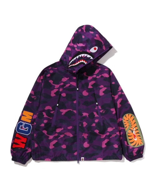 COLOR CAMO REFLECTIVE RIPSTOP SHARK FULL ZIP JACKET（ミリタリー