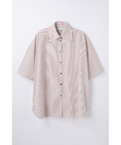ENFOLD(エンフォルド)の「BOX SHIRT(シャツ/ブラウス・レディース・キャメル・38)」の1枚目の写真