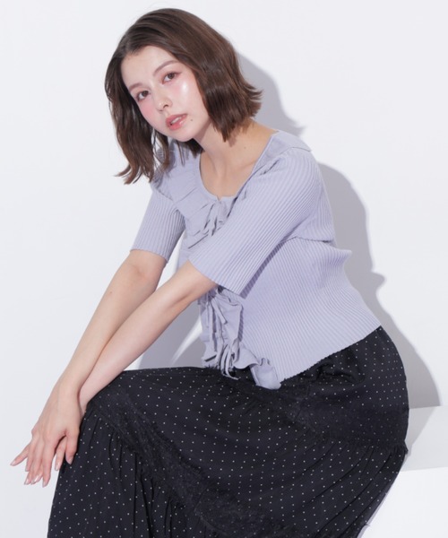 JILL by JILL STUART(ジルバイジルスチュアート)の「レース切り替えティアードスカート(スカート・レディース・ブラック系その他/ホワイト系その他・FREE)」の21枚目の写真