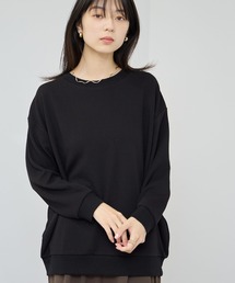 【Free Nature/フリーネイチャー】ふくれジャガードプルオーバー