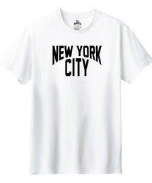 Ol' Basics(オール・ベーシックス) 半袖Tシャツ NEW YORK CITY ロゴ プリント 5.6オンス トップス カットソー レディース