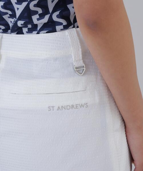 St ANDREWS(セントアンドリュース)の「【St ANDREWS】【ストレッチ】ポプリンボーダースカート (WOMENS)(スカート・レディース・ネイビー/ホワイト・S/M)」の5枚目の写真