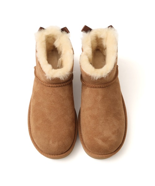 UGG(アグ)の「UGG W ULTRA MINI BAILEY BOW / アグ ウルトラ ミニ ベイリー ボウ(ブーツ・レディース・ブラウン・25.0cm/24.0cm/23.0cm/22.0cm)」の3枚目の写真
