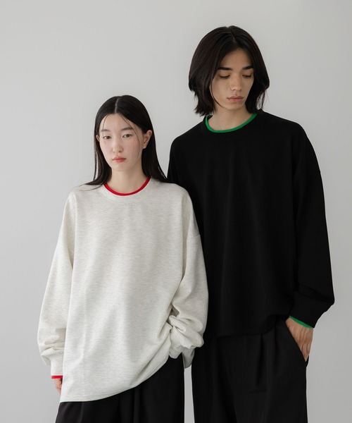LOWRYS FARM(ローリーズファーム)の「【LFM(U)】TRPUワイドクルーネックTLS 1074429(Tシャツ/カットソー・メンズ・ホワイト/ブラック/その他1/その他2・MEDIUM/SMALL/LARGE)」の15枚目の写真