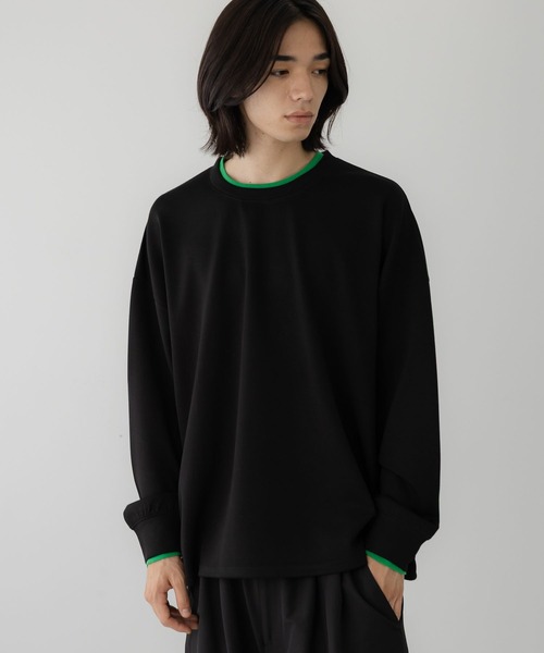 LOWRYS FARM(ローリーズファーム)の「【LFM(U)】TRPUワイドクルーネックTLS 1074429(Tシャツ/カットソー・メンズ・ホワイト/ブラック/その他1/その他2・MEDIUM/SMALL/LARGE)」の19枚目の写真