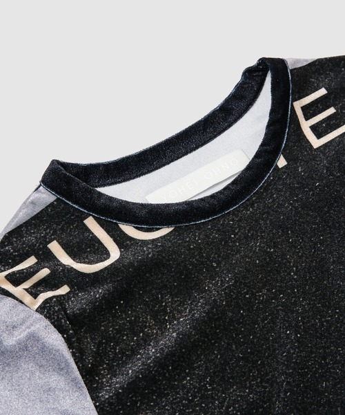 YOHEI OHNO(ヨウヘイオオノ)の「Graphic Mesh Velour Top(Tシャツ/カットソー・レディース・A/D/B/C・36)」の6枚目の写真