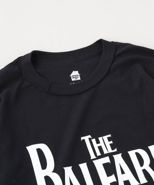 is-ness(イズネス)の「ISNESS MUSIC / イズネス ミュージック BALEARIC LS T-SHIRT(Tシャツ/カットソー・メンズ・ホワイト/ブラック・FREE)」の4枚目の写真
