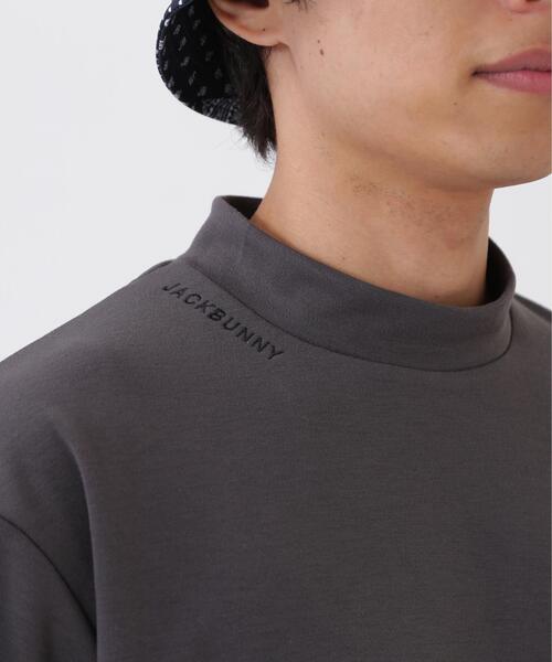 Jack Bunny!!(ジャックバニー)の「タックリバー半袖モックネックカットソー(Tシャツ/カットソー・メンズ・ネイビー/ホワイト/グレー・LARGE/X-LARGE/MEDIUM)」の15枚目の写真