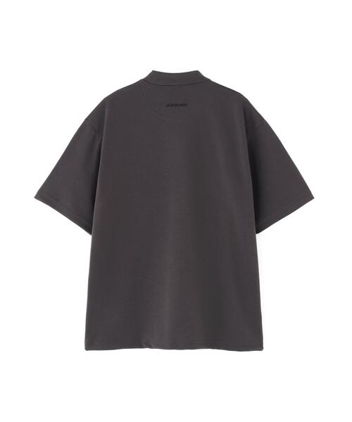 Jack Bunny!!(ジャックバニー)の「タックリバー半袖モックネックカットソー(Tシャツ/カットソー・メンズ・ネイビー/ホワイト/グレー・LARGE/X-LARGE/MEDIUM)」の21枚目の写真
