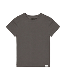 ESSENTIAL HALF SLEEVE TOP_BROWN