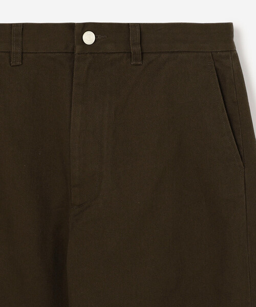 ORCIVAL(オーシバル)の「ORCIVAL | コットンドライツイル ワイドカーブパンツ MEN(その他パンツ・メンズ・ベージュ/ダークブラウン・4/3/5)」の6枚目の写真