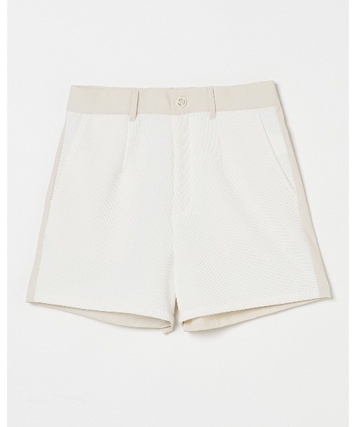 VIVA HEART(ビバハート)の「【VIVA HEART/GOLF】 ワッフルコンビ ショートパンツ(その他パンツ・レディース・ホワイト/ブラウン/ブラック・38/42/40)」の6枚目の写真