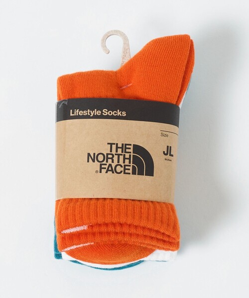 THE NORTH FACE(ザノースフェイス)の「<THE NORTH FACE>ロゴ 3P クルーソックス / キッズ 19cm-21cm(ソックス/靴下・キッズ・その他2/その他1・JL(19-21cm))」の22枚目の写真
