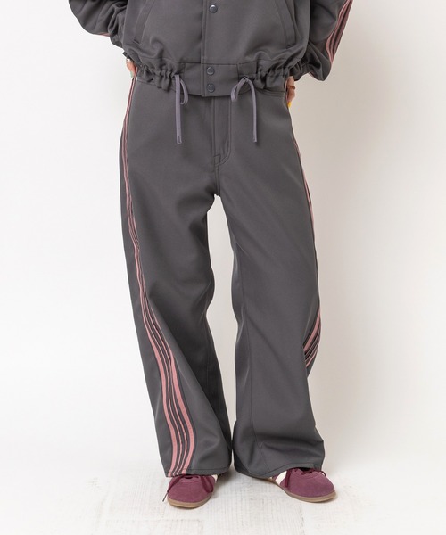RNA(アールエヌエー)の「R4514 トラック5ポケットパンツ(デニムパンツ・レディース・チャコール/グリーン・MEDIUM)」の6枚目の写真