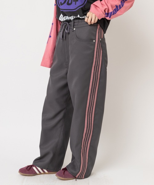 RNA(アールエヌエー)の「R4514 トラック5ポケットパンツ(デニムパンツ・レディース・チャコール/グリーン・MEDIUM)」の8枚目の写真