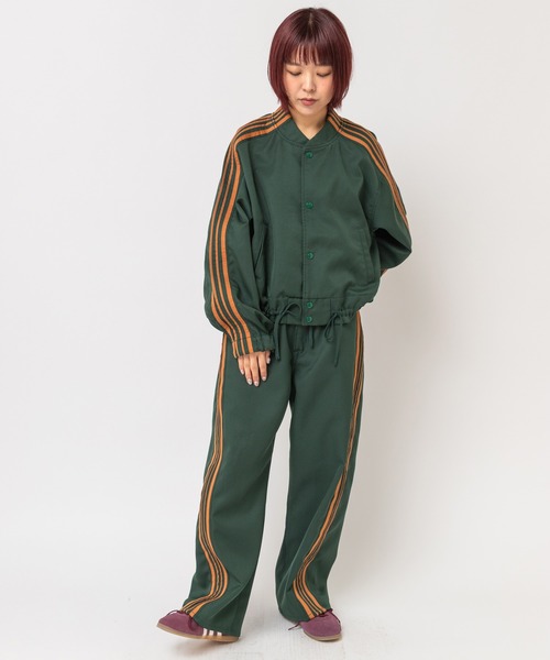 RNA(アールエヌエー)の「R4514 トラック5ポケットパンツ(デニムパンツ・レディース・チャコール/グリーン・MEDIUM)」の11枚目の写真