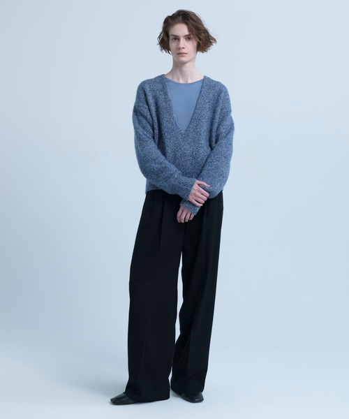 URBAN RESEARCH(アーバンリサーチ)の「new basic UNDER LAYER 2WAY TOPS(Tシャツ/カットソー・レディース・ブラック/ブルー/アイボリー・FREE)」の5枚目の写真